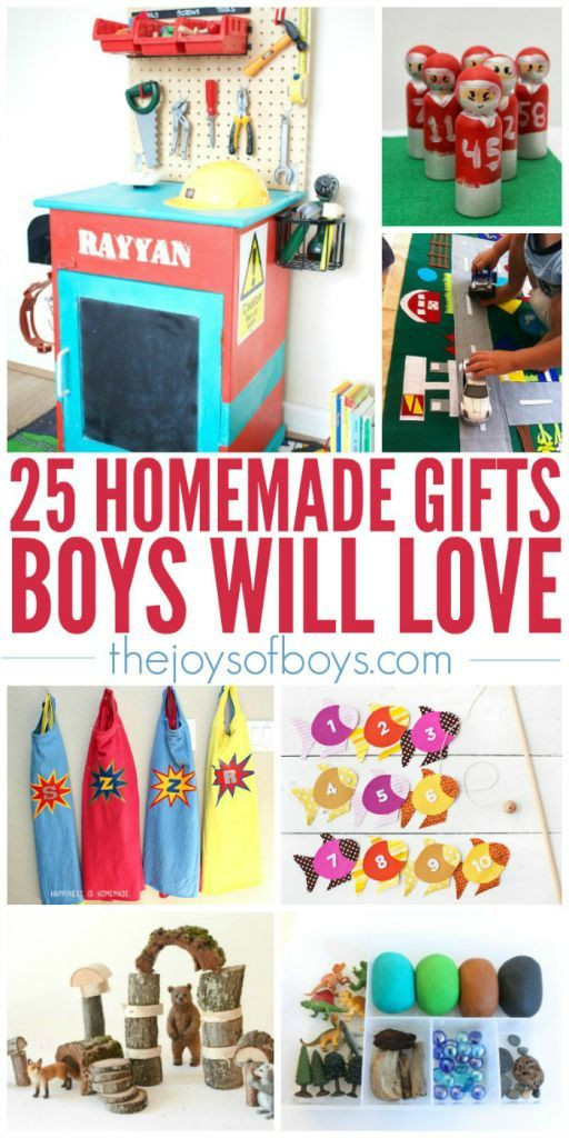 Diy Gift Ideas For Boys
 Homemade Gifts Boys Will Love