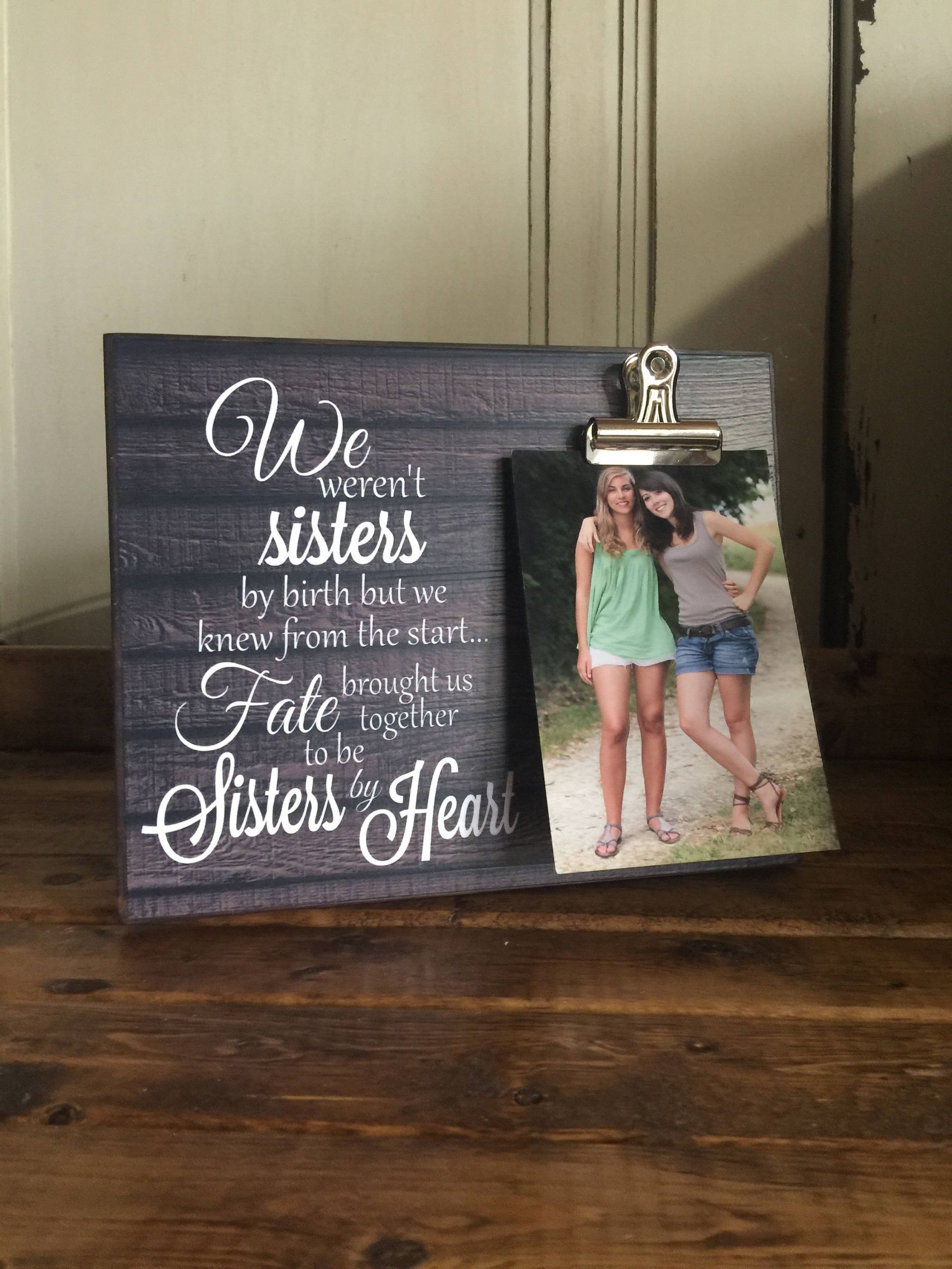 DIY Gift Ideas For Sister
 ON SALE Gift For Sister Gift For Best Friend We Weren t