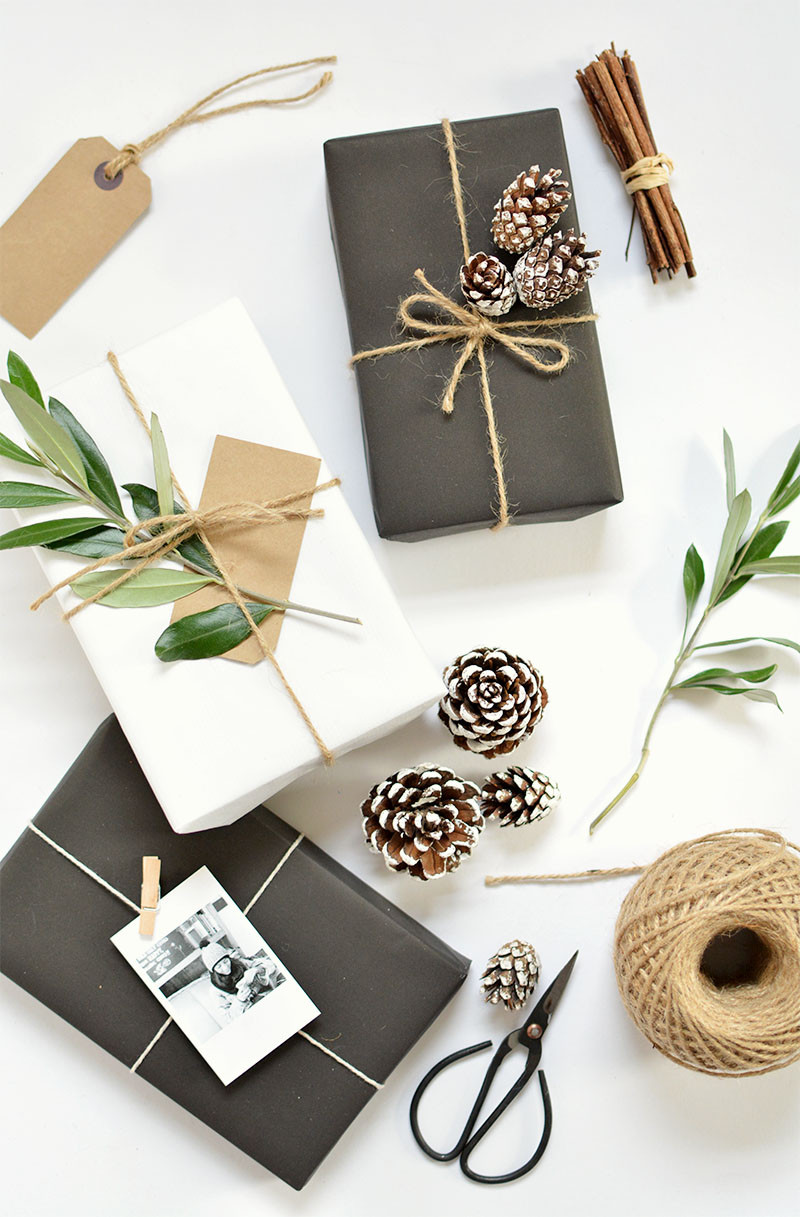 DIY Gift Wrap Ideas
 DIY 5 t wrap ideas for christmas