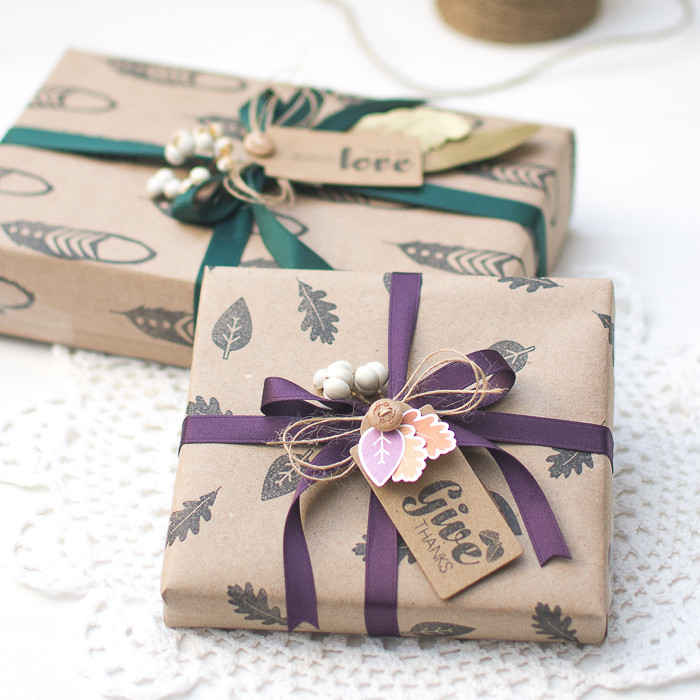 DIY Gift Wrap Ideas
 DIY Gift Wrapping Ideas for Thanksgiving Holiday