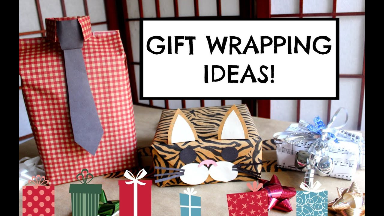 DIY Gift Wrap Ideas
 DIY GIFT WRAPPING IDEAS EASY CUTE & CREATIVE