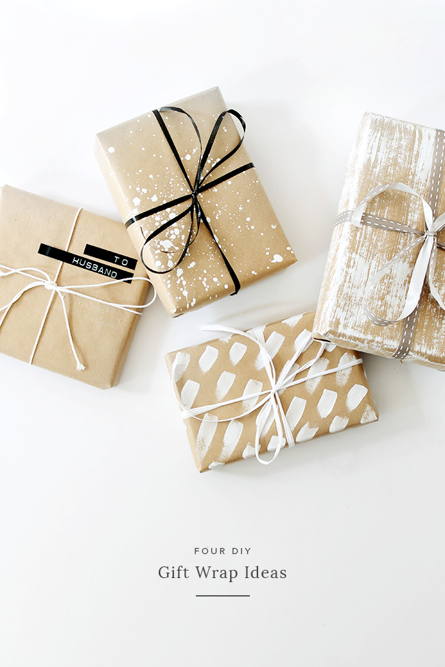 DIY Gift Wrap Ideas
 Holiday Wrapping Ideas
