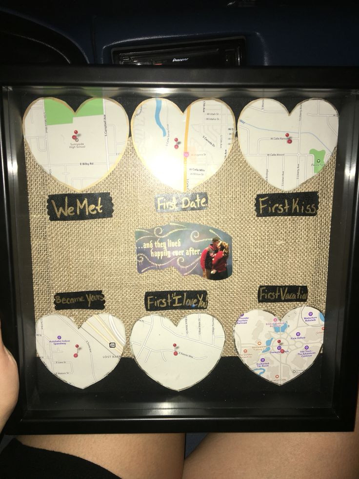 DIY Gifts For Boyfriend Anniversary
 Anniversary present I made for my boyfriend ☺