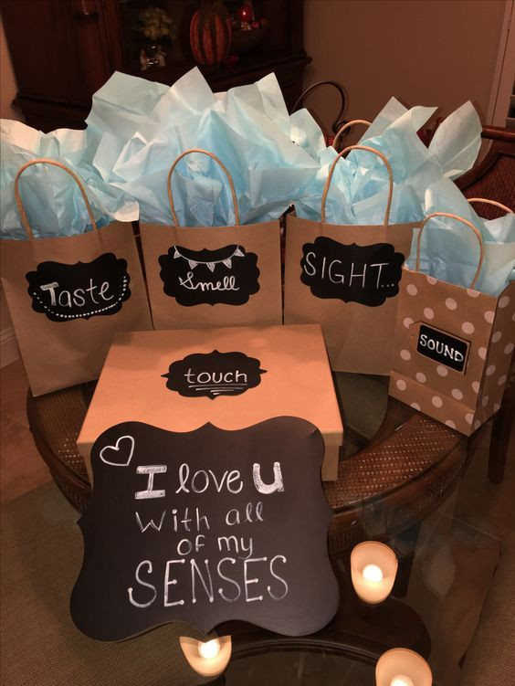 DIY Gifts For Boyfriend Anniversary
 5 Senses