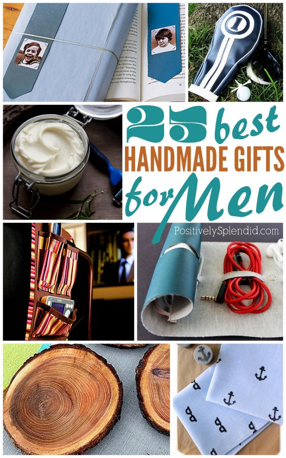 DIY Gifts For Men
 25 Handmade Gifts for Men