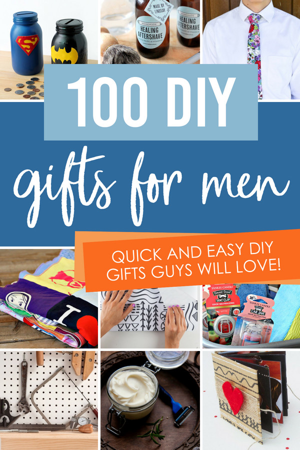 DIY Gifts For Men
 Creative DIY Gift Ideas for Men