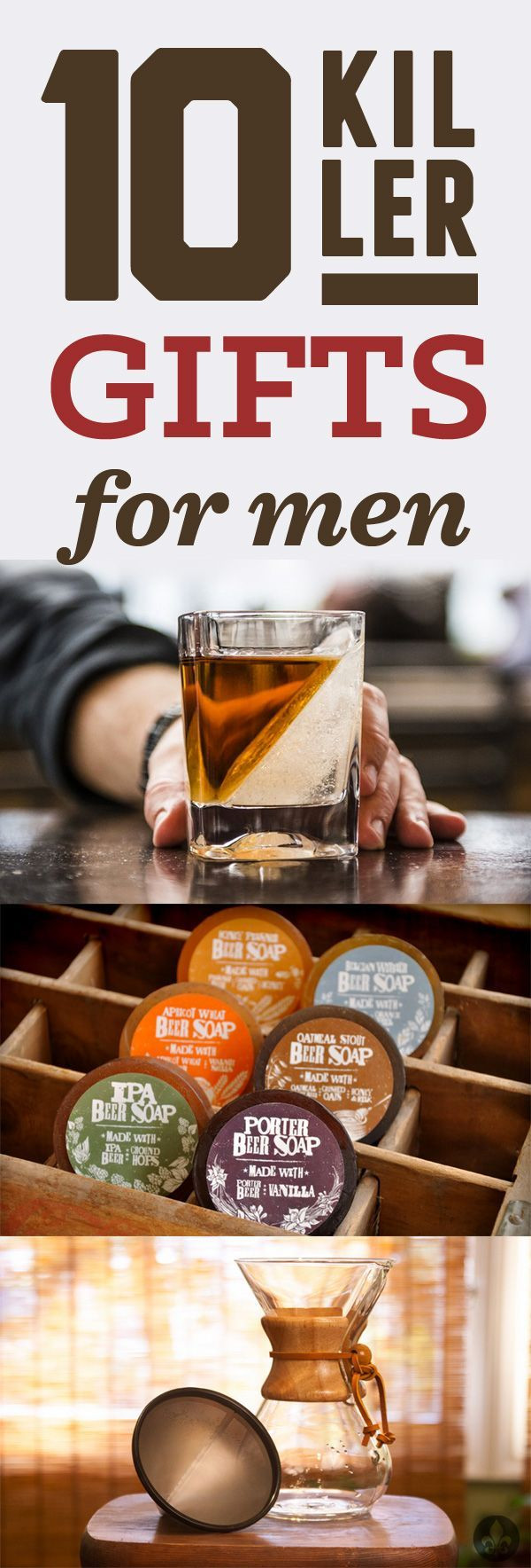 DIY Gifts For Men
 10 KILLER Gifts Every Man Must Have