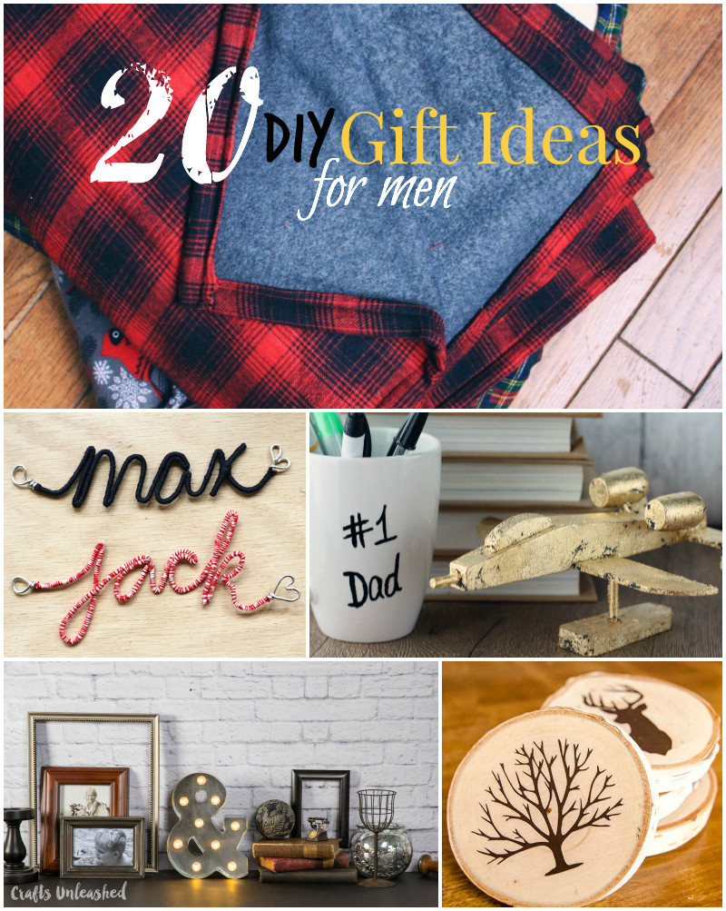DIY Gifts For Men
 DIY Gifts for Men and Quick Buy Ideas CraftsUnleashed