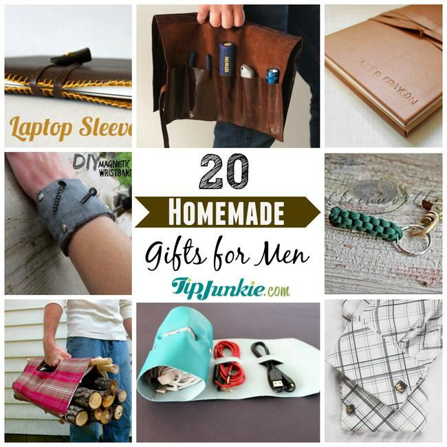 DIY Gifts For Men
 20 Homemade Gifts for Men He’ll Want to Use – Tip Junkie