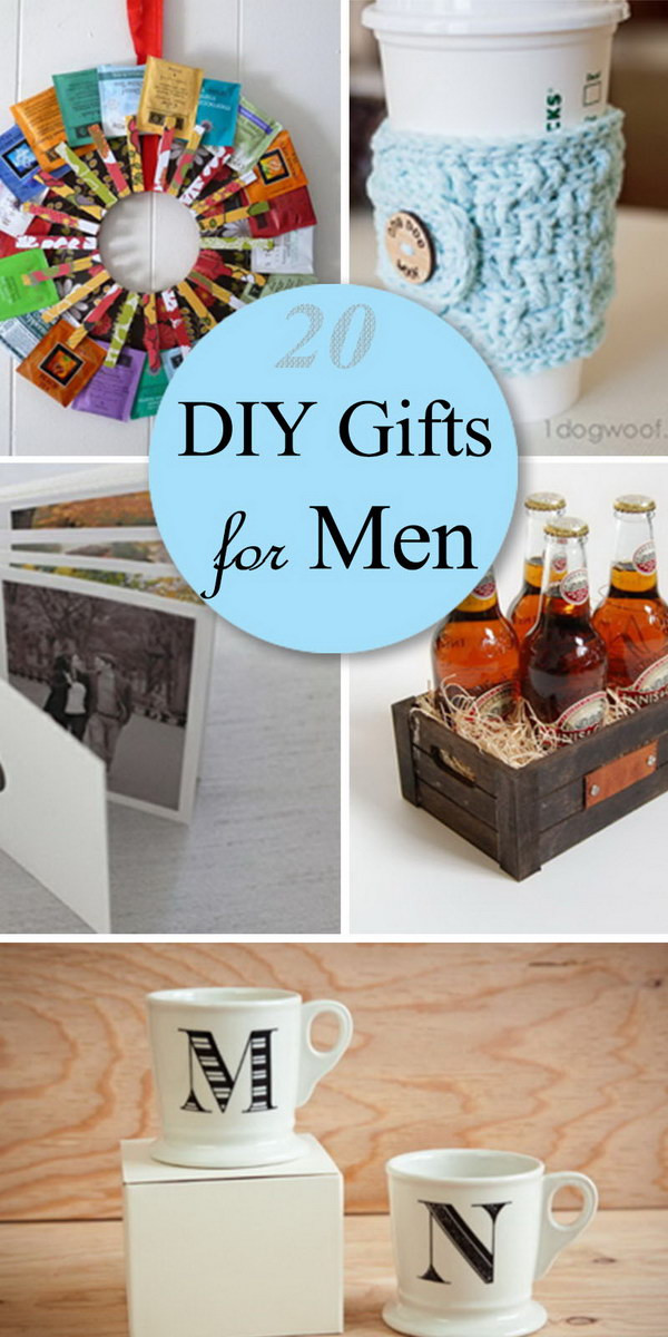 DIY Gifts For Men
 20 DIY Gifts for Men Hative
