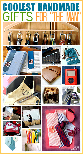 DIY Gifts For Men
 The 36th AVENUE 21 Handmade Gifts for Men