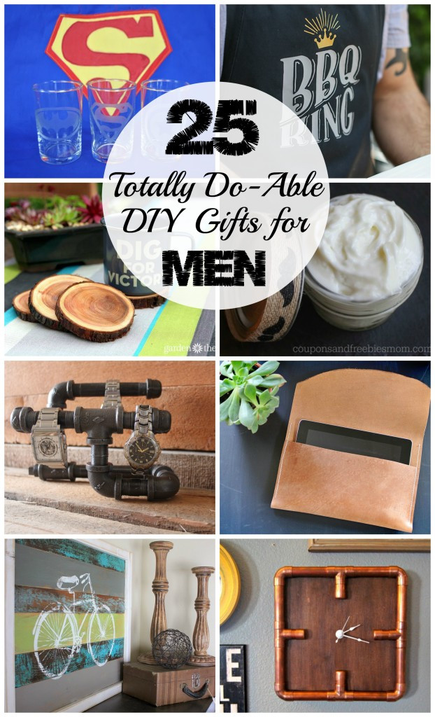 DIY Gifts For Men
 25 DIY Gifts for Men to Enjoy