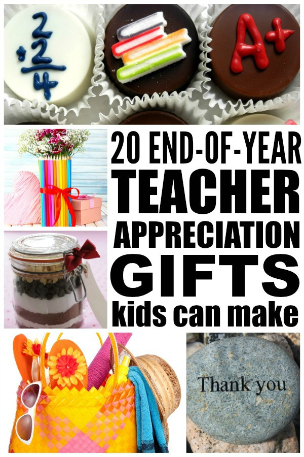 DIY Gifts For Teachers
 20 DIY teacher appreciation ts kids can make
