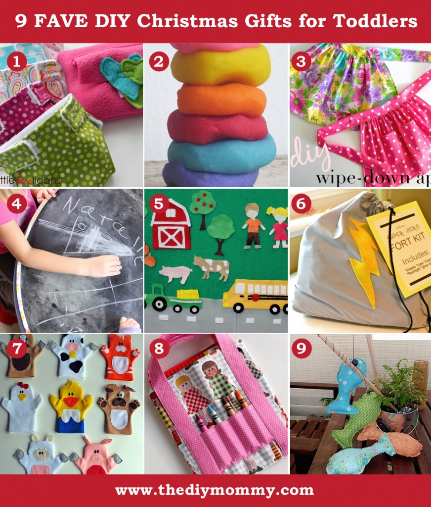DIY Gifts For Toddlers
 A Handmade Christmas DIY Toddler Gifts