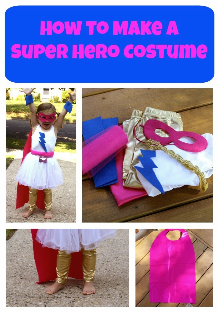 DIY Girls Superhero Costume
 DIY Super Hero Costume For Girls The Chirping Moms