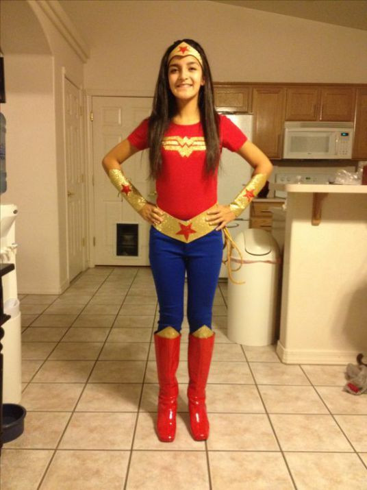 DIY Girls Superhero Costume
 DIY Girl s Halloween Costumes