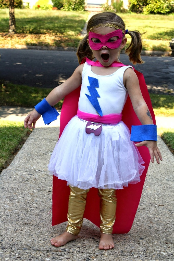 DIY Girls Superhero Costume
 Superhero Halloween Costumes Gallery MagMent