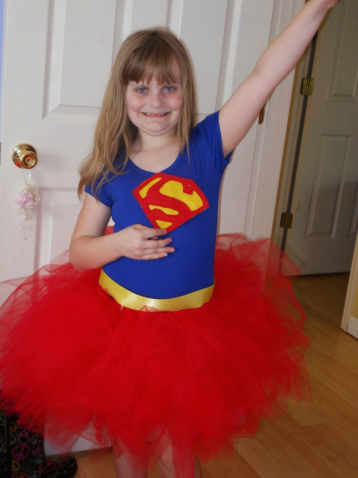 DIY Girls Superhero Costume
 Sunny Days With My Loves Adventures in Homemaking In