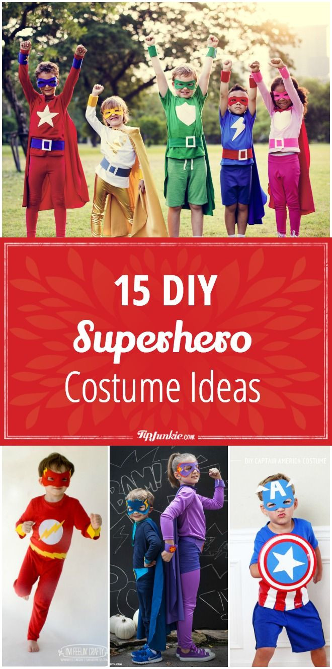 DIY Girls Superhero Costume
 15 DIY Superhero Costume Ideas