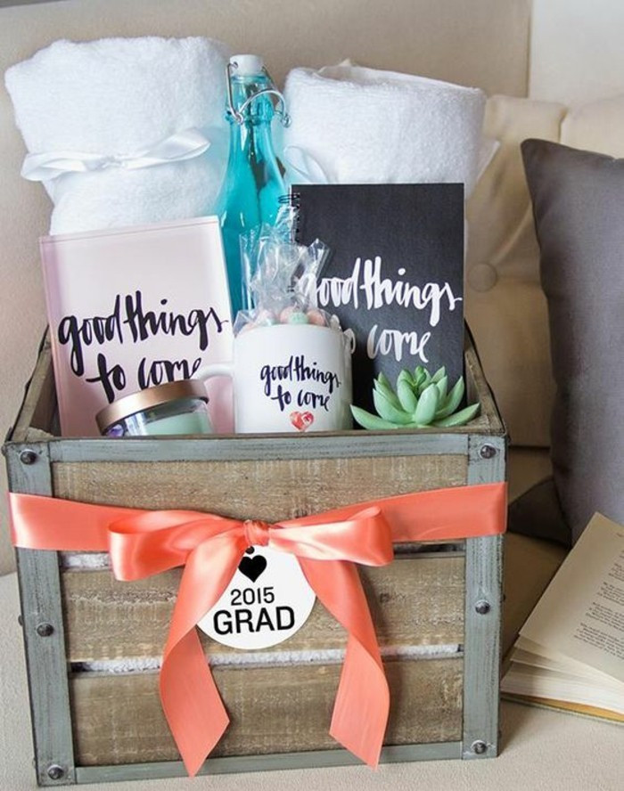 DIY Graduation Gift Ideas
 Geschenkkorb das perfekte Geschenk für jede Feier