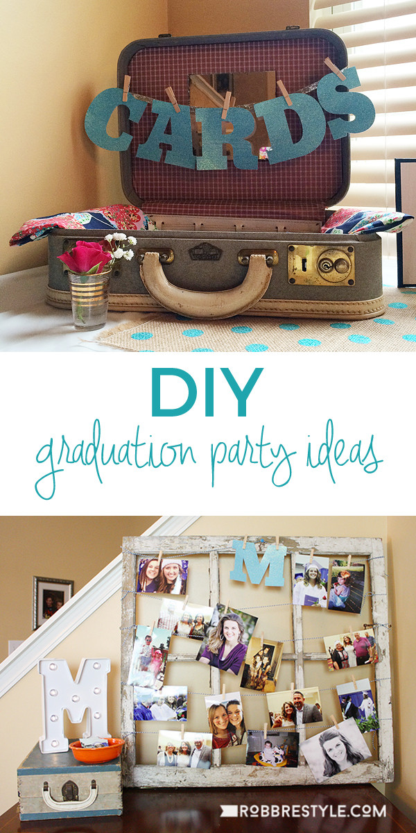 Diy Graduation Party Decoration Ideas
 DIY Graduation Party Ideas