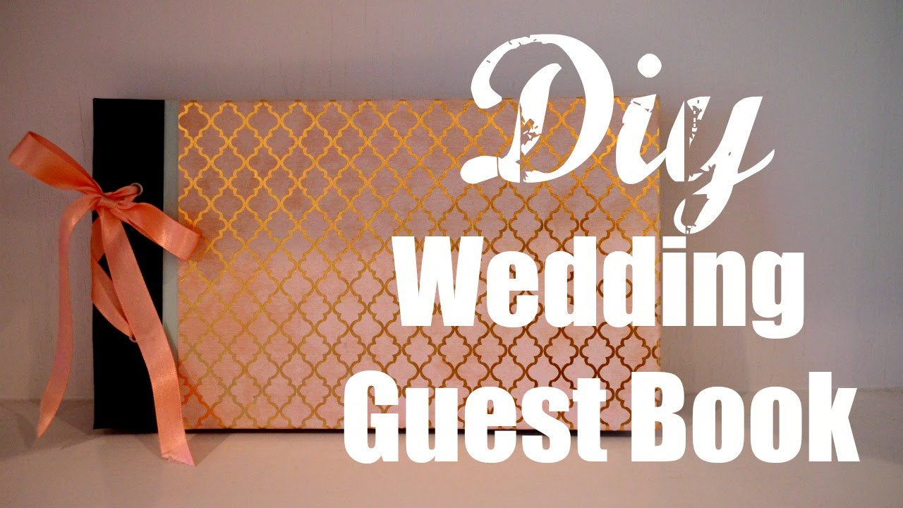 Diy Guest Book Wedding
 DIY wedding guest book