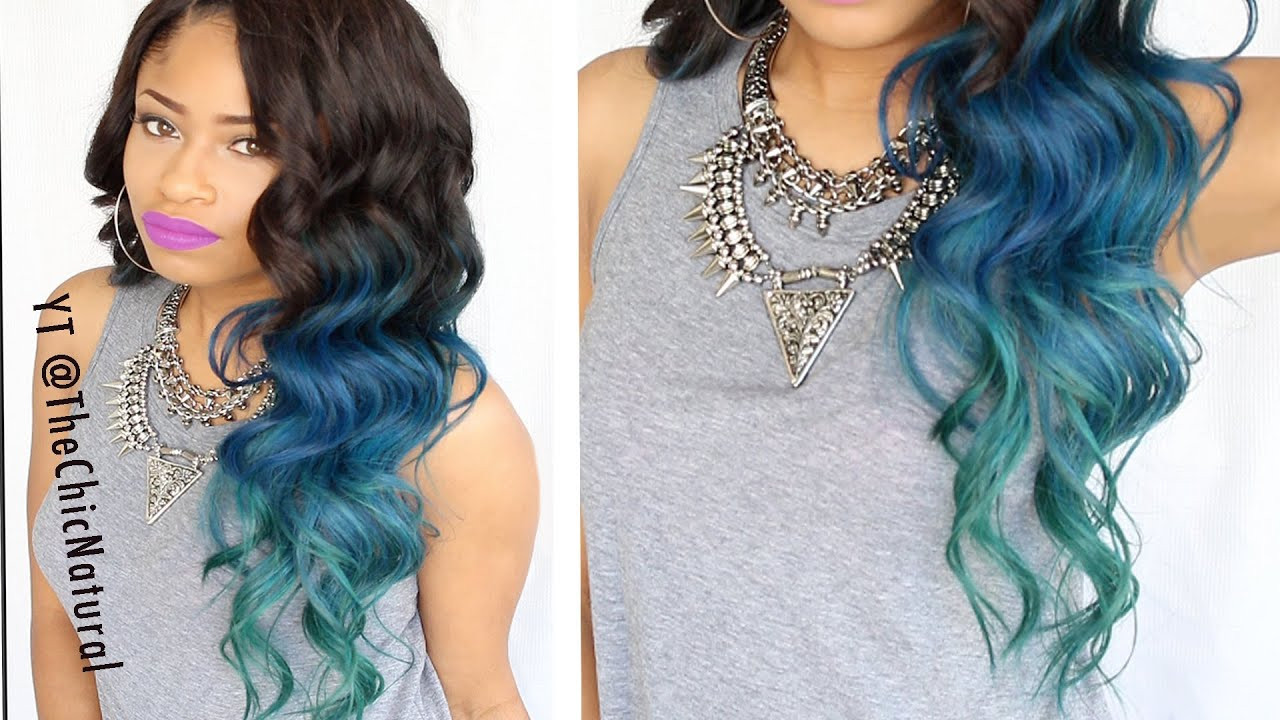 DIY Hair Coloring Tips
 HOW TO Mermaid Hair Color DIY
