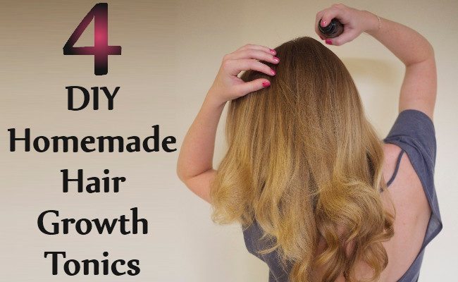 DIY Hair Growth
 4 DIY Homemade Hair Growth Tonics