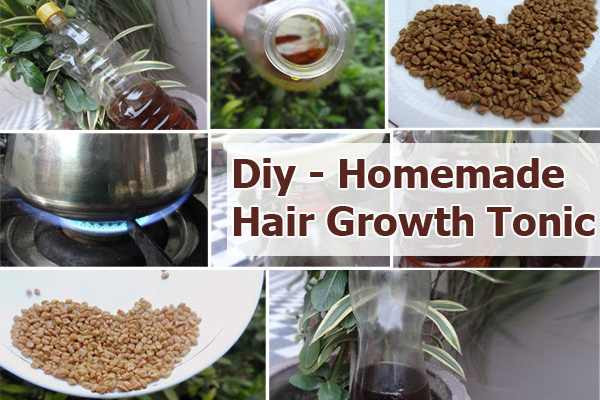 DIY Hair Growth
 Homemade Hair Growth Tonic