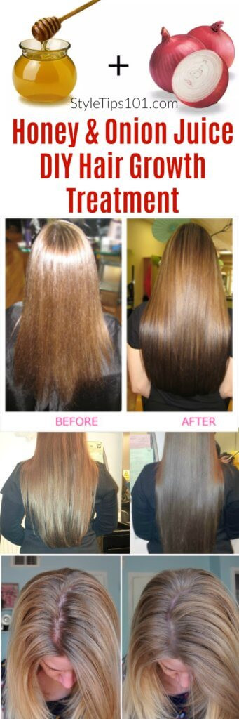 DIY Hair Growth
 ion Juice & Honey DIY Hair Growth Treatment