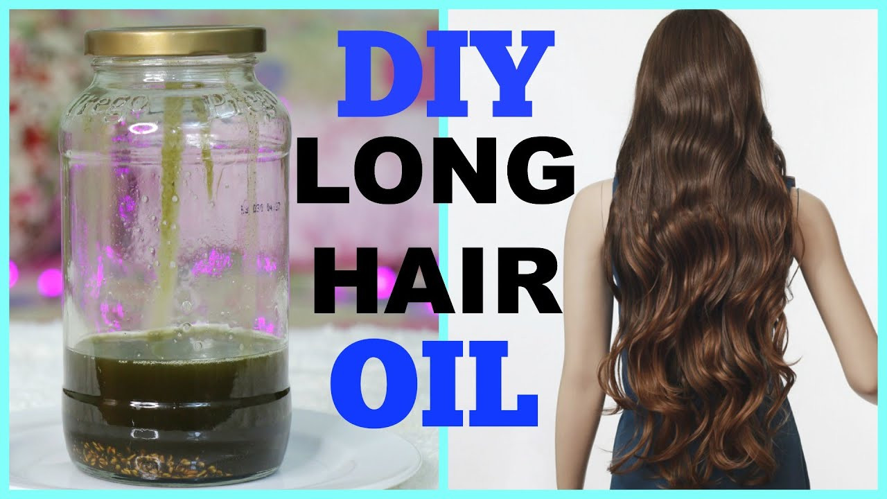 DIY Hair Growth
 DIY Hair Growth Oil for Long Shiny Hair