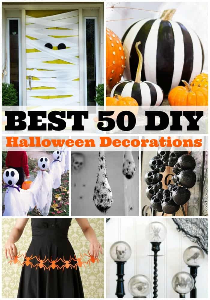 DIY Halloween Decoration Ideas
 Best 50 DIY Halloween Decorations A Dash of Sanity