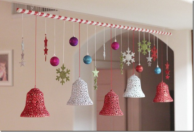 DIY Hanging Ceiling Decorations
 17 Last Minute & Inexpensive DIY Hanging Christmas Decorations
