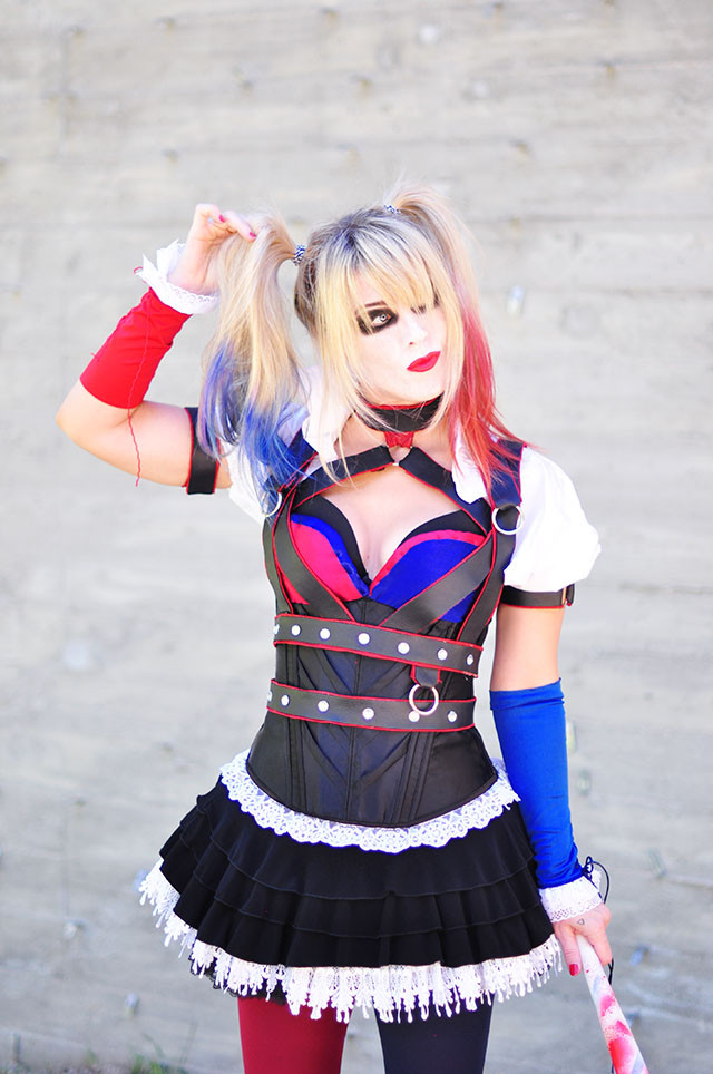 DIY Harley Quinn Costume
 HARLEY QUINN COSTUME HOMEMADE Wroc awski Informator