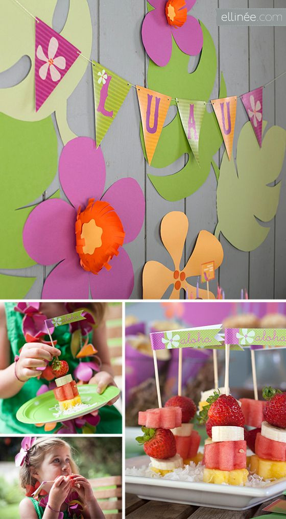 DIY Hawaiian Party Decorations
 17 Best images about Hawaiian Luau Party on Pinterest