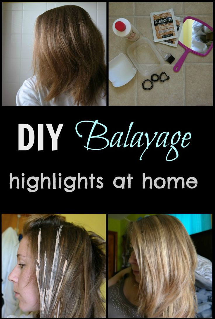 DIY Highlight Hair
 How To Balayage Your Hair At Home
