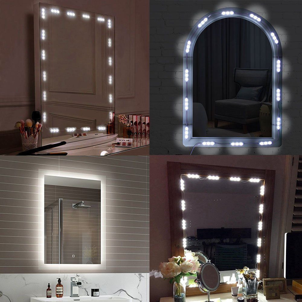 DIY Hollywood Mirror
 DIY Hollywood Style LED Mirror Light with Touch Dimmer and