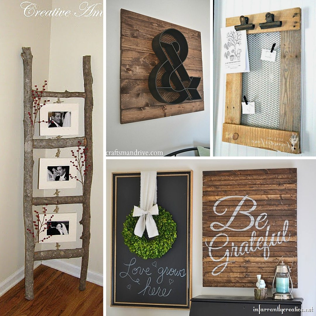 DIY Home Decore
 31 Rustic DIY Home Decor Projects