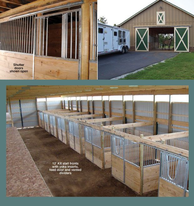 DIY Horse Barn Kit
 24 best images about DIY horse barn stalls on Pinterest