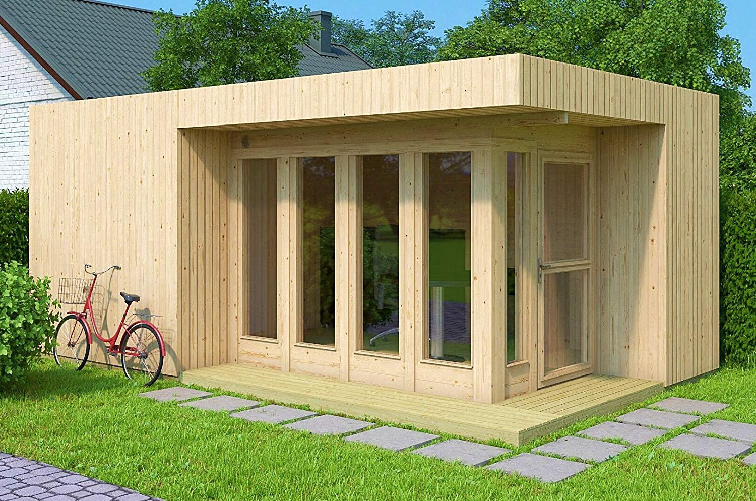 DIY House Kits
 Amazon sells a DIY tiny house kit you can build yourself