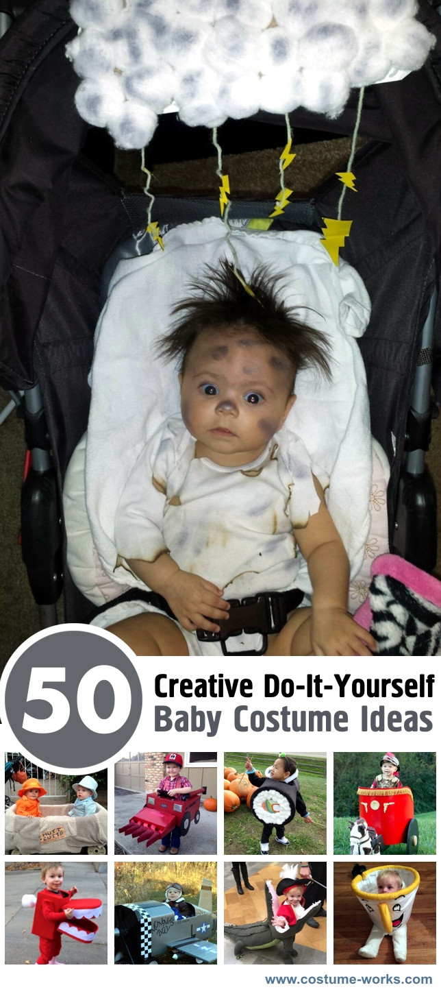 DIY Infant Costume
 50 Creative DIY Baby Costume Ideas