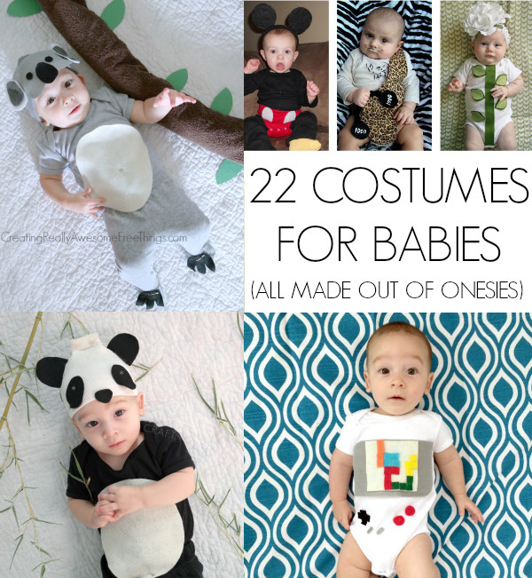 DIY Infant Costume
 Homemade Halloween Costumes for babies C R A F T