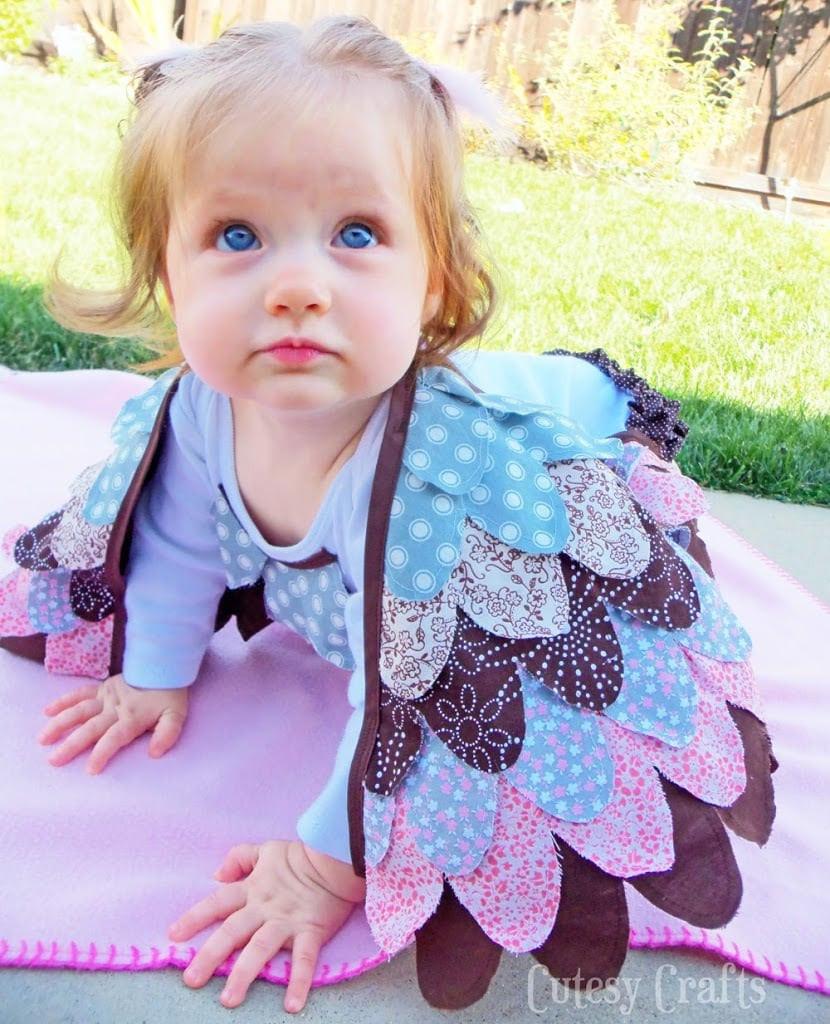 DIY Infant Costume
 DIY Baby Owl Costume Tutorial Cutesy Crafts
