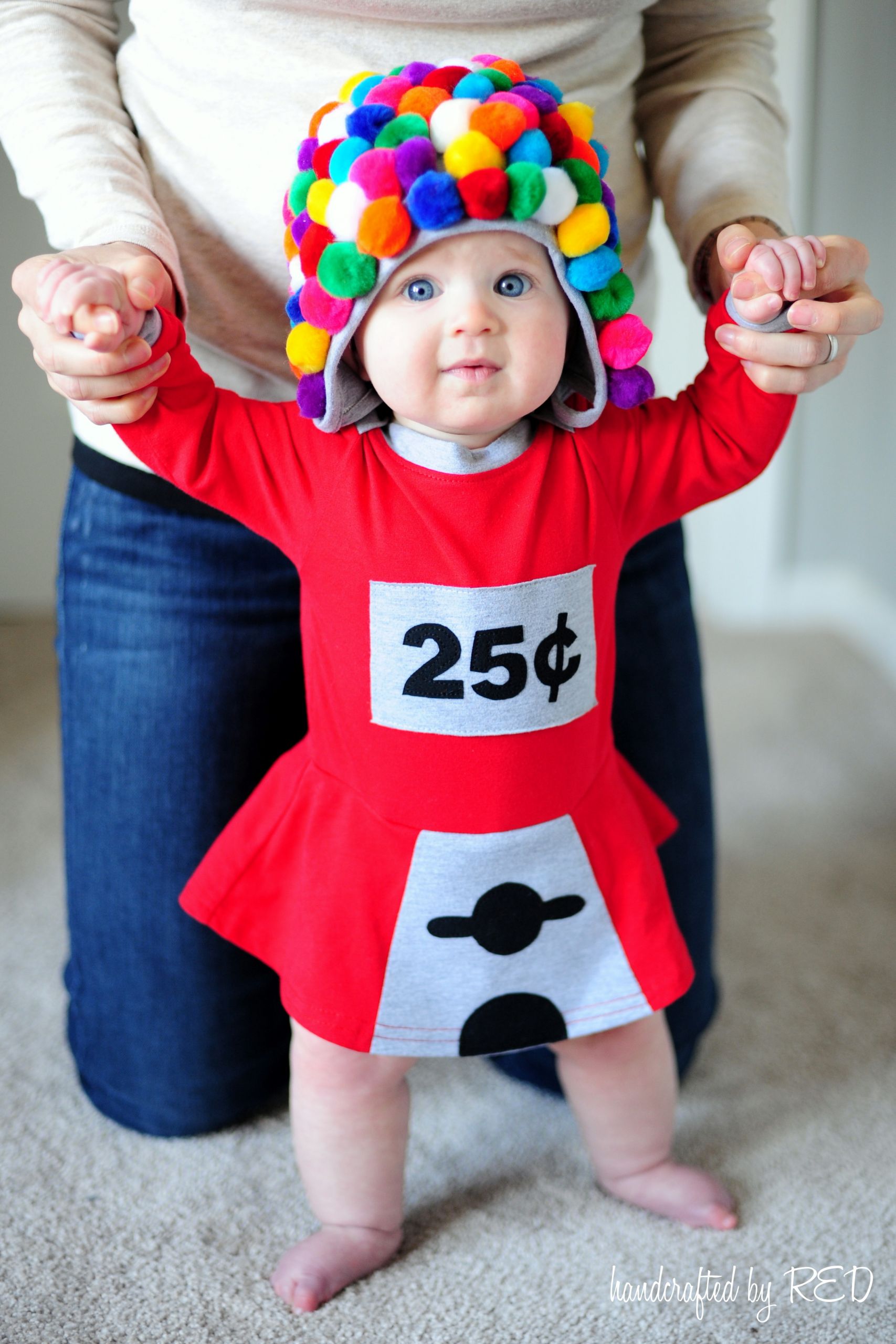 DIY Infant Costume
 DIY Baby Gumball Machine Costume Peek a Boo Pages