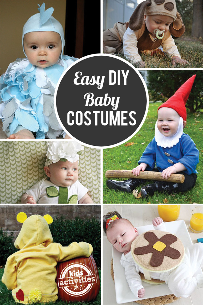 DIY Infant Costume
 Easy Homemade Halloween Costumes for Baby