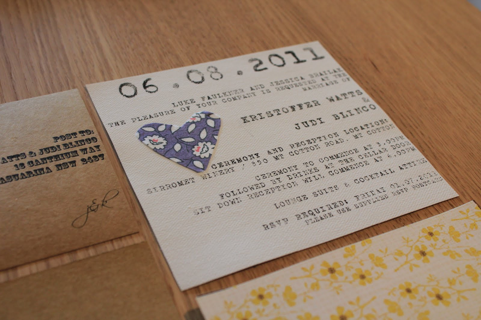 DIY Invites Wedding
 Watts Wedding Box DIY rustic wedding invitations