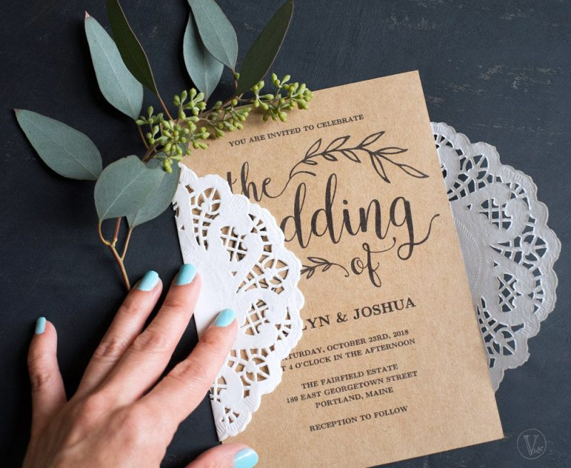 DIY Invites Wedding
 5 tips including the oldest trick in the book when it