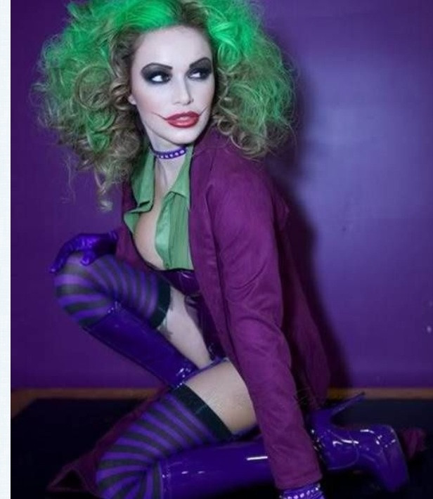DIY Joker Costume Female
 y joker bootiful costumes