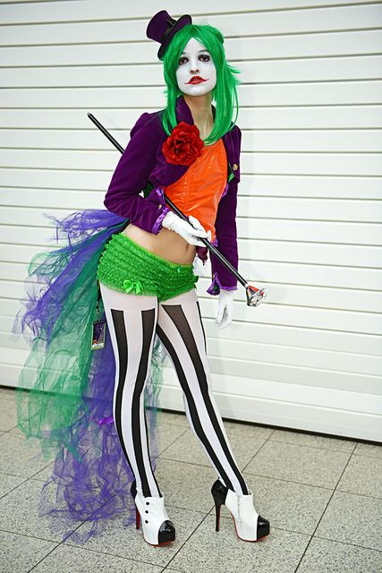 DIY Joker Costume Female
 27 best Joker and Harley Quinn images on Pinterest
