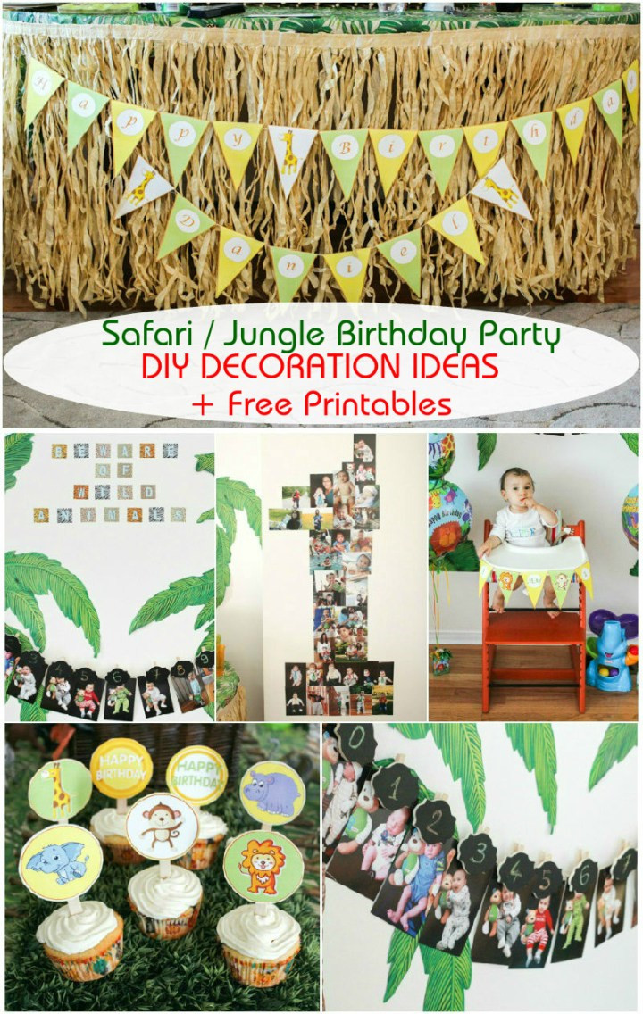 DIY Jungle Theme Decorations
 diy jungle theme decorations